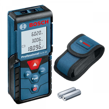 Trena Laser Medidor de Distância GLM 40 Bosch 601072900