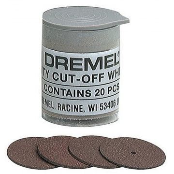 Disco de Corte 15/16" (23,8 x 1,0mm) com 20 unidades Dremel 420