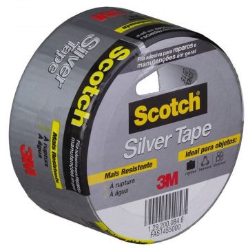 Fita Silver Tape 45mm X 5mm 3939 - 3M 