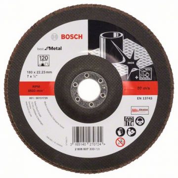 Disco de Lixa Flap Disc GR120 Bosch