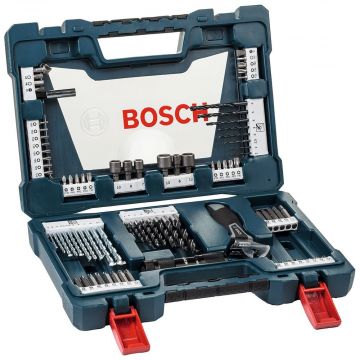 Kit de Brocas, Pontas e Bits V-Line com 83 Peças - Bosch
