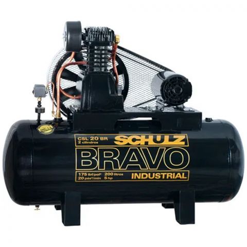 Compressor de Ar CSL20BR/200L Mta5CV 2P 60HZ Bravo