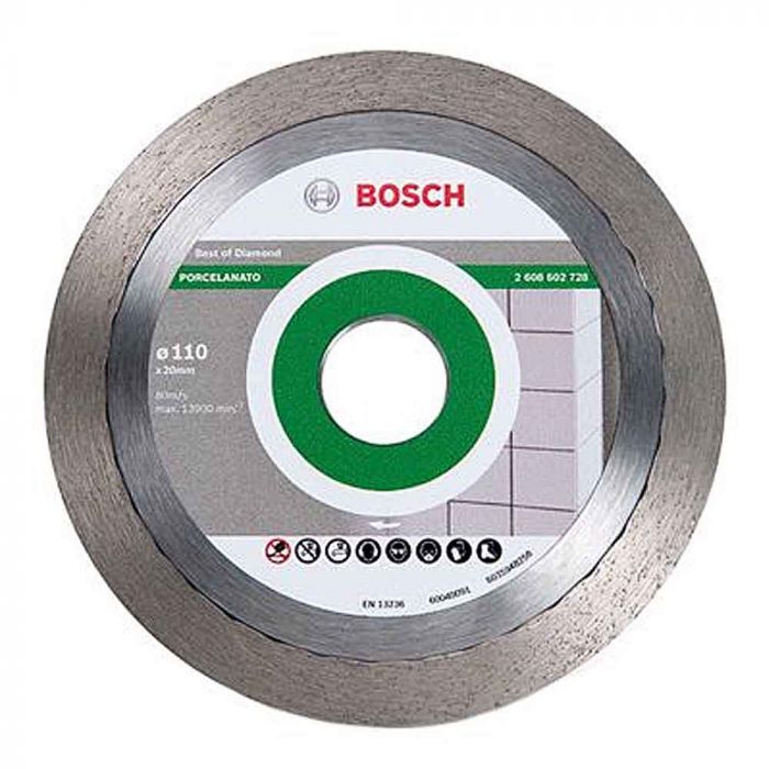 Disco Diamantado para Porcelanato Liso Bosch