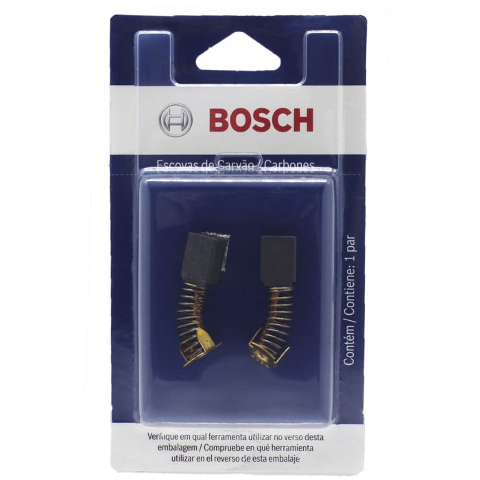 Conjunto de escovas de carvão Bosch Para GSR 180 e GSB 180
