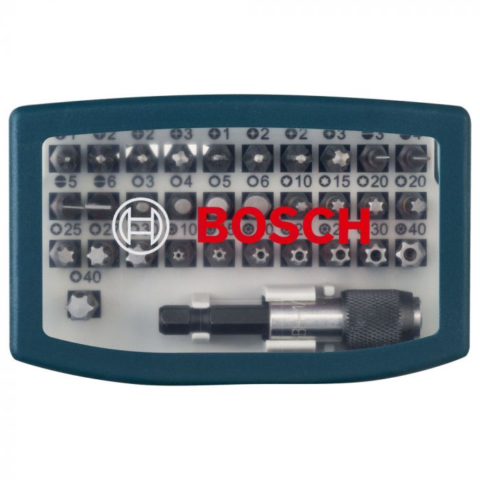 Kit de Pontas para Parafusar com 32 Unidades - Bosch 2607017359