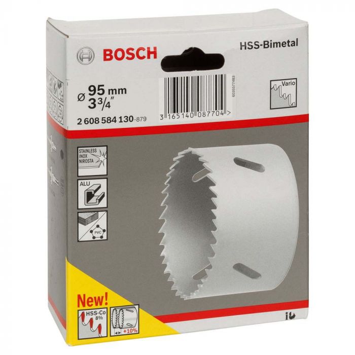 Serra Copo Bimetálica HSS 95 mm 3.3/4"- Bosch 2608584130