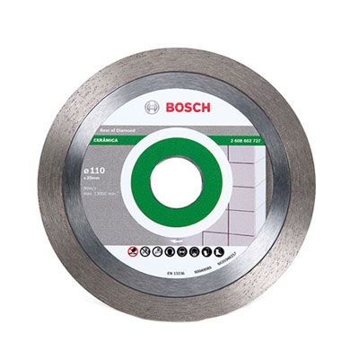 Disco para Cerâmica Liso 110 mm Bosch