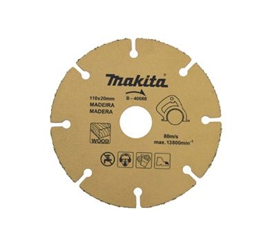 Disco Diamantado para Madeira 110 x 20 mm Makita