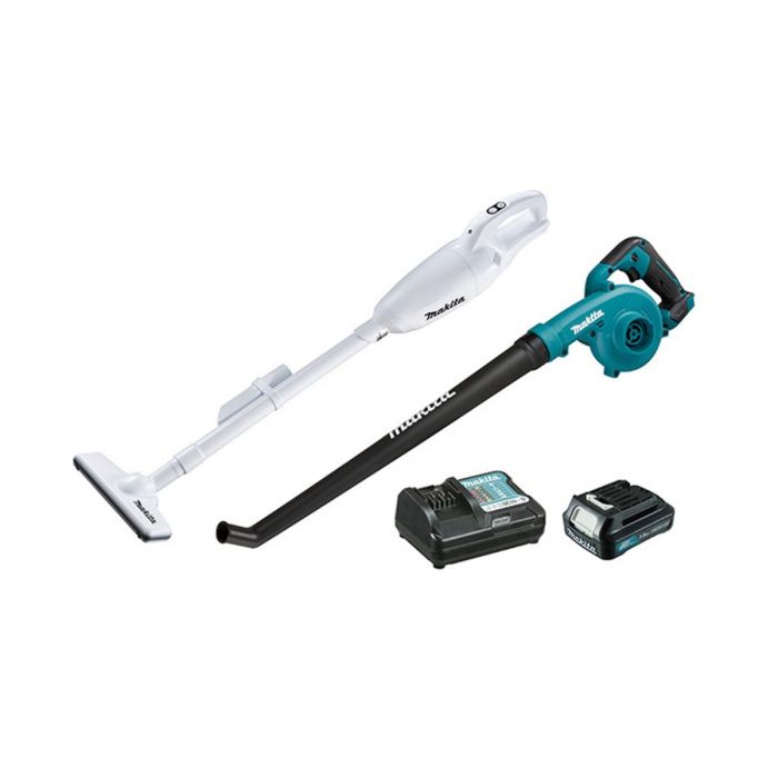 Combo Aspirador de Pó e Soprador a Bateria 12V Makita CLX248