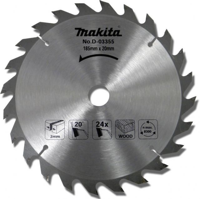 Lâmina Makita 185 mm para Serra Circular