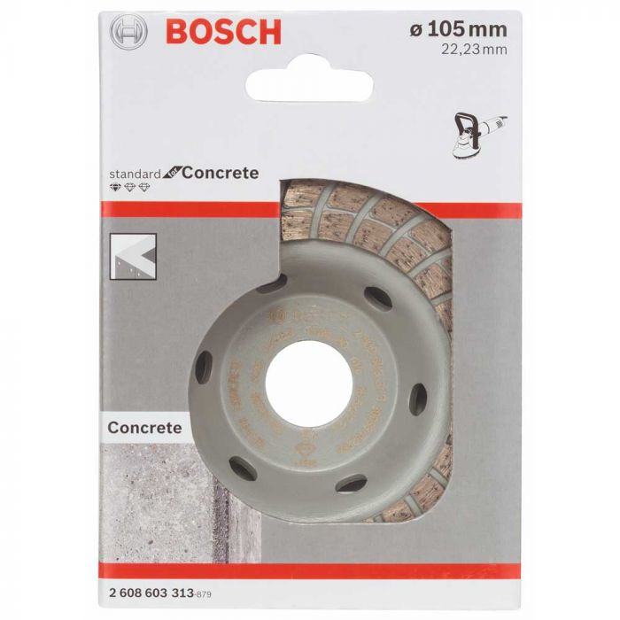 Prato Diamantado Turbo para Concreto 15 x 22,23 x 3 mm - Bosch 