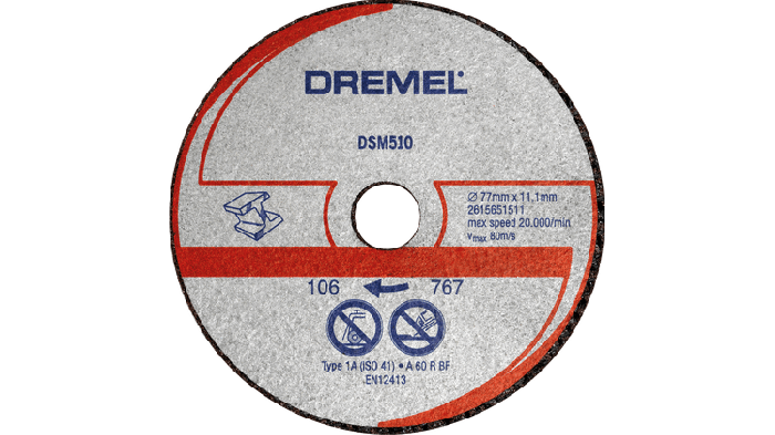 Disco de Corte para Metal Saw-Max SM510 Dremel 2615S510JB