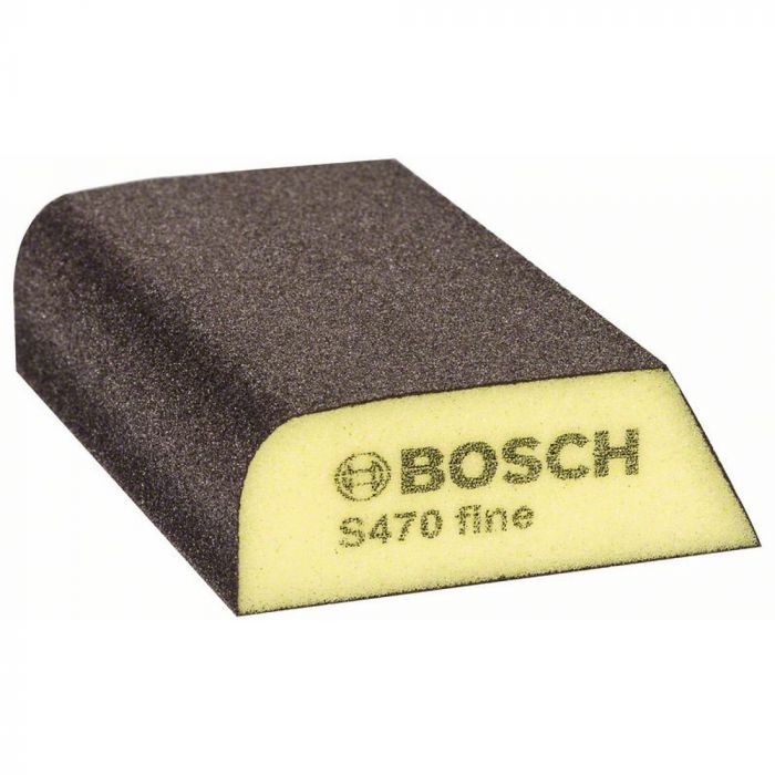 Esponja abrasiva para Contornos e Recortes Fina Bosch