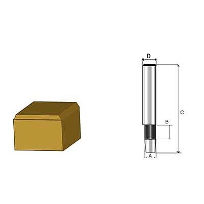 Fresa Combinada 10° HT 