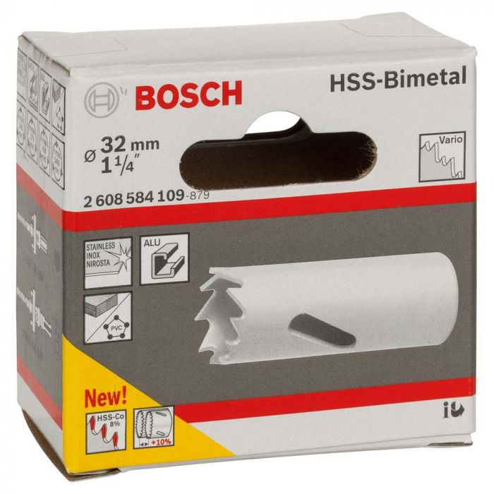Serra Copo Bimetal Com Cobalto 32MM 1.1/4 Bosch