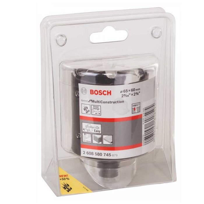 Serra Copo Speed for Multi Construction 65 mm - Bosch 2608580745