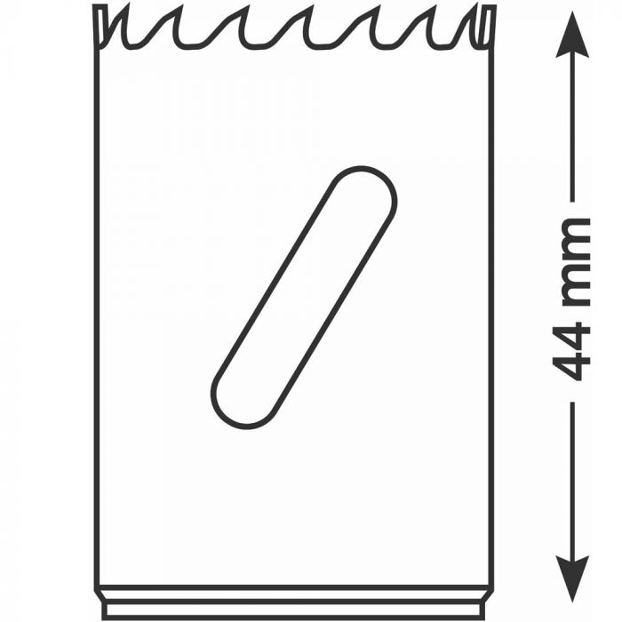 Serra Copo Bimetálica 41 mm 1 5/8"- Bosch 2608580414