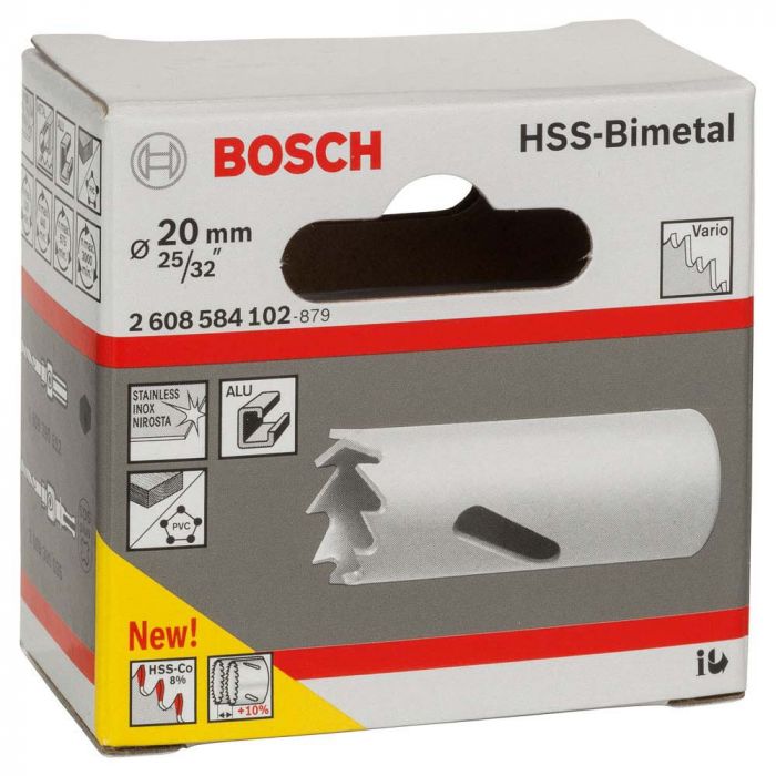 Serra Copo Bimetálica HSS 20 mm 25/32- Bosch 2608584102