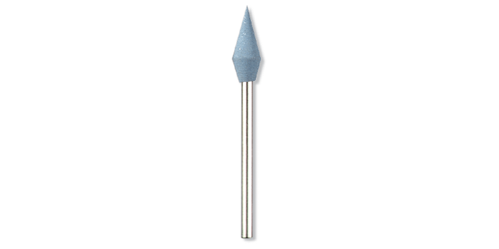 Ponta para Polir Dremel 463 formato Flecha 6,4mm (1/4) para Eliminar Rebarbas Pequenas e Arranhões em Ferro e Aço  2615000463