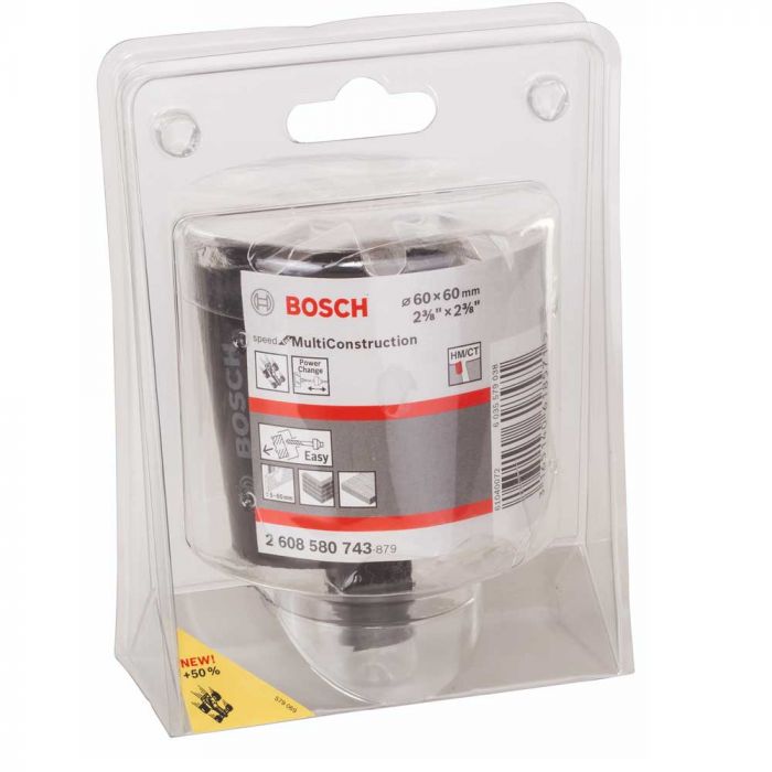 Serra Copo 60 mm 2 3/8"- Bosch 2608580743