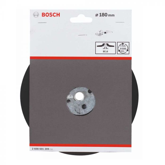 Prato de Borracha para Disco de Fibra M14 180mm 1 peça- Bosch